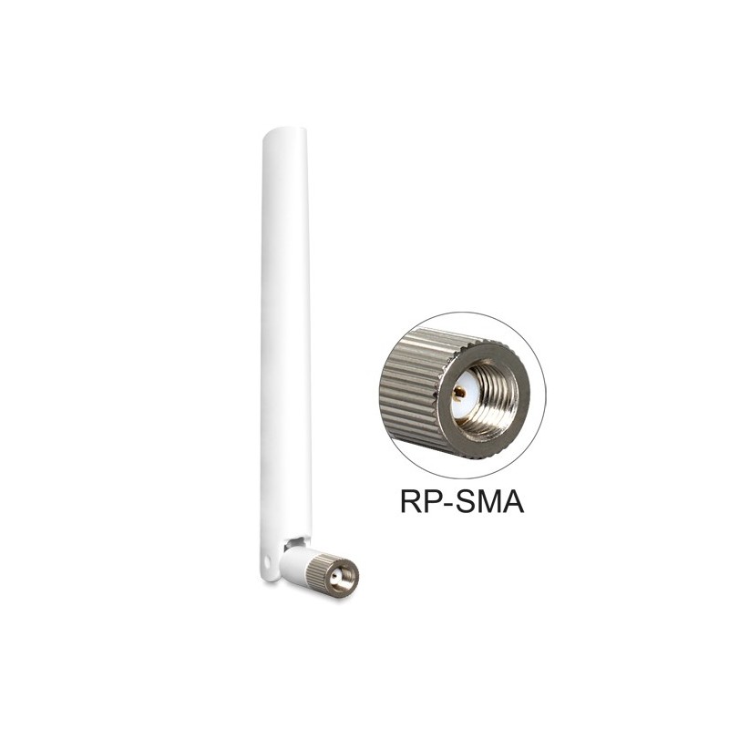 WLAN RP-SMA - Antenne - Wi-Fi - 2 dBi (fur 2400 MHz - 2500 MHz)